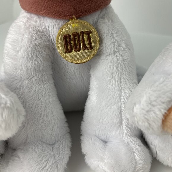 Disney Big Feet Plush Bolt Dog Puppy Lightning Parks Exclusive 10" - Picture 7 of 8